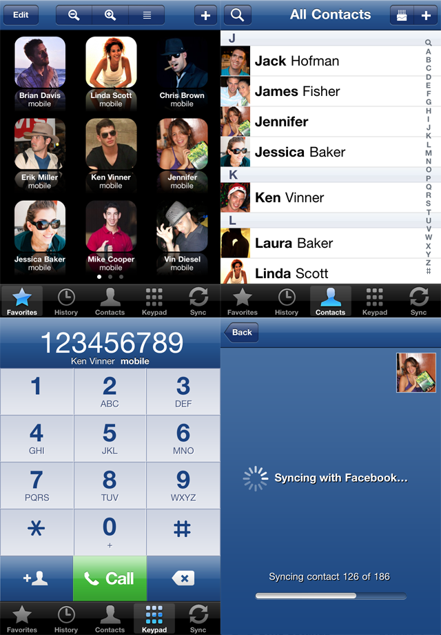 MyPhone+ for Facebook iPhone MyPhone+ for Facebook iPhone